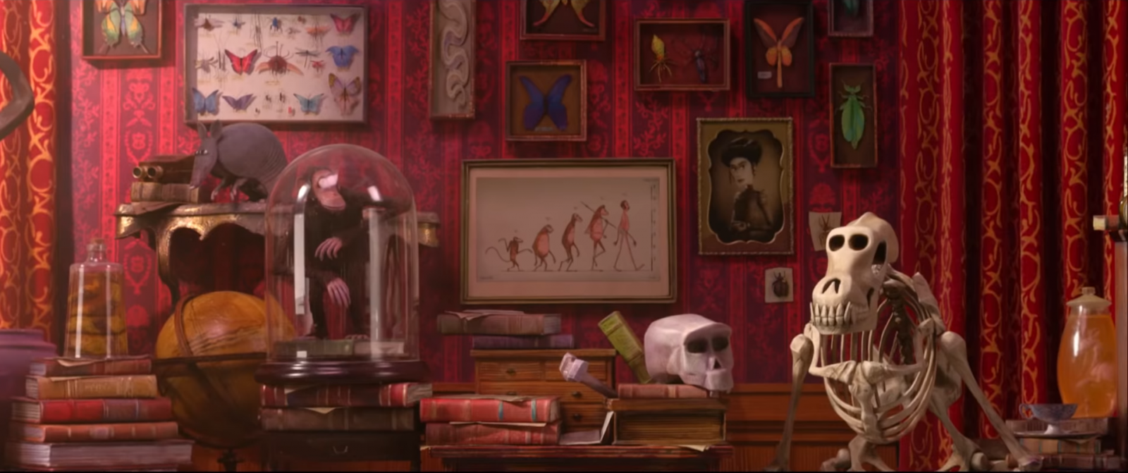 Evolution Artwork, Curtains, Daguerreotype Image